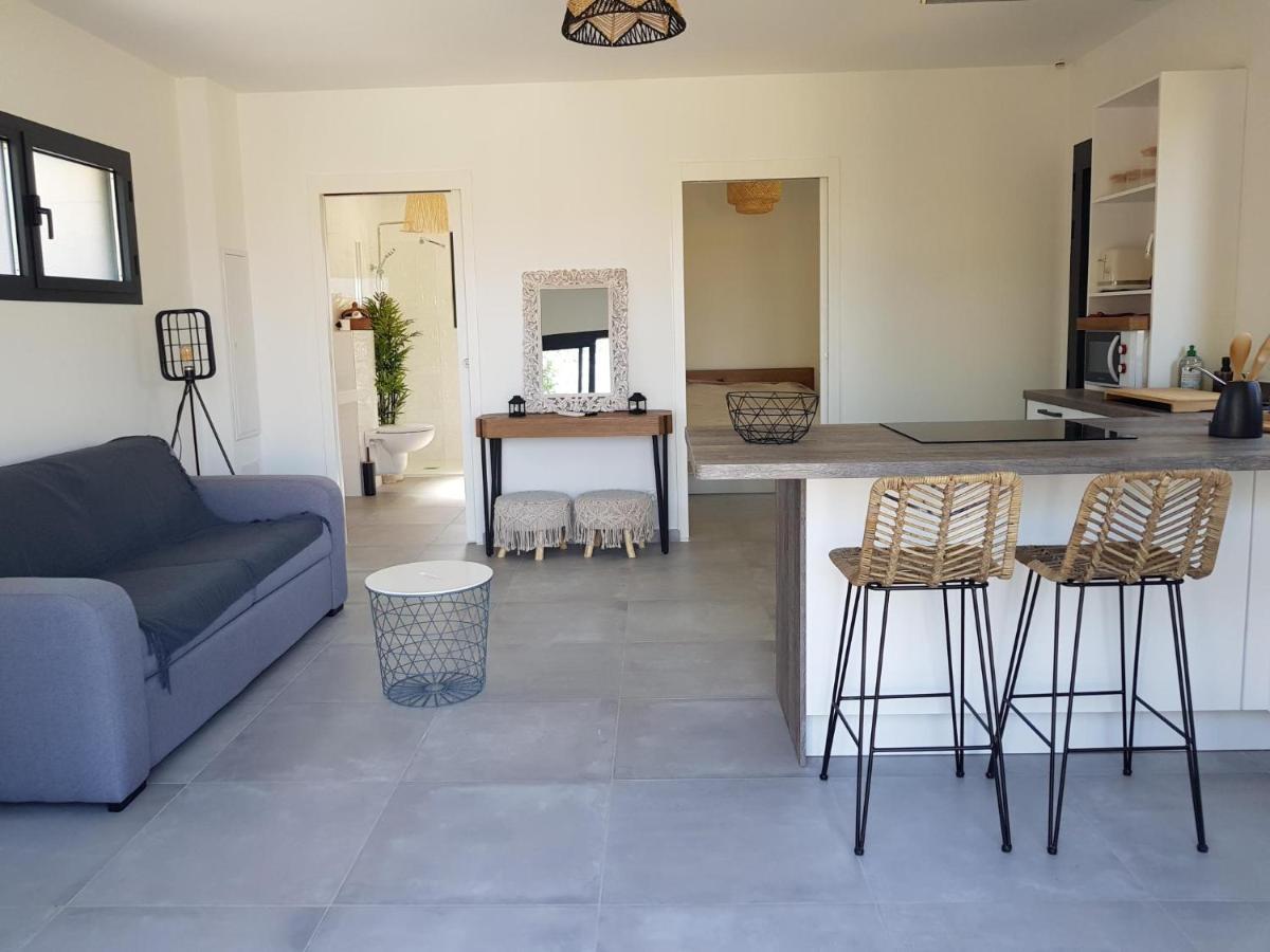 Maisons T2 Avec Jardins Privatifs - 10Mn De La Plage Et 5Mn Du Village - Casa Di I Trinelli Vescovato ภายนอก รูปภาพ